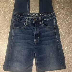 American Eagle Super High Rise Jegging